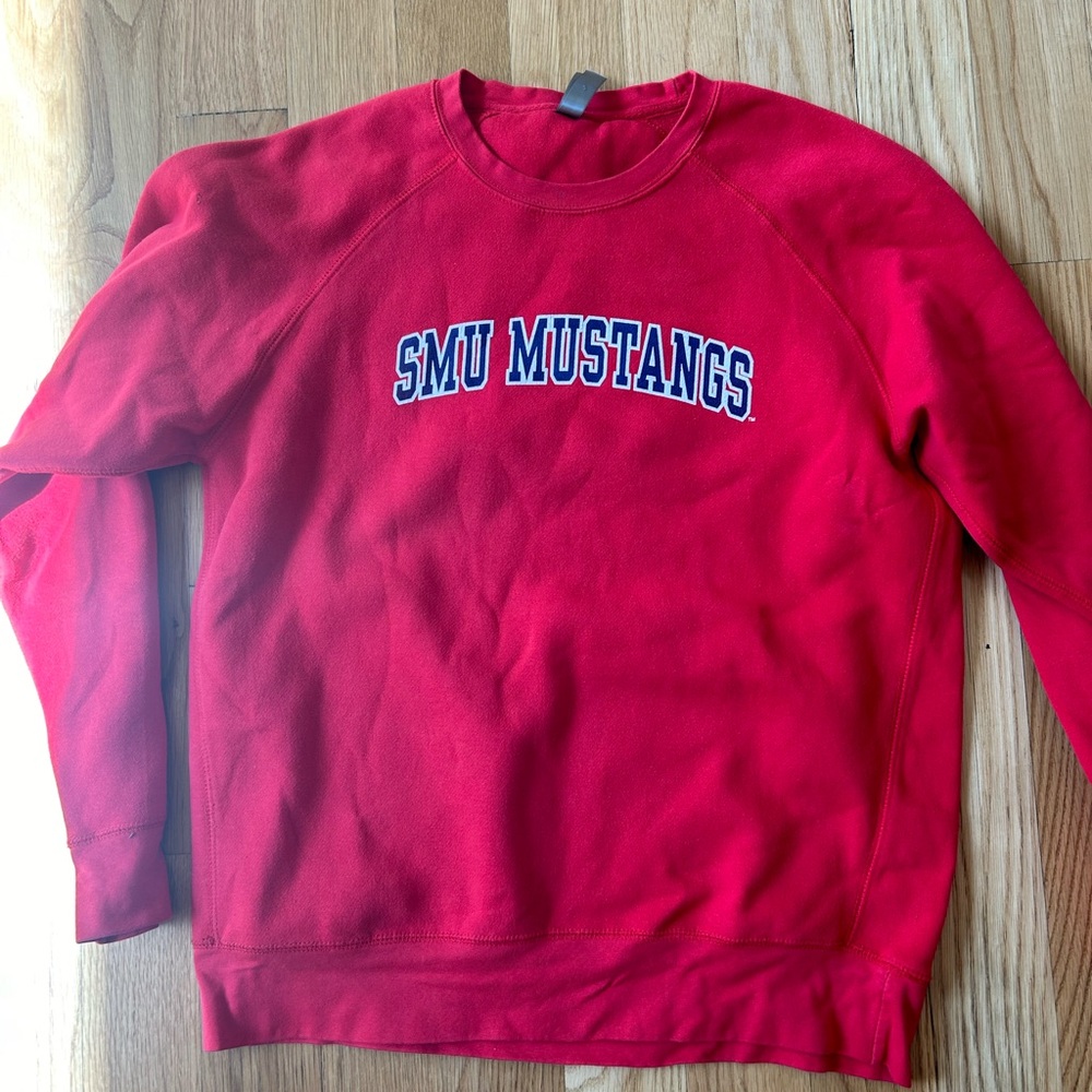 SMU Mustangs Red Sweater